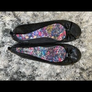 Girls Sequin Ballet Flats